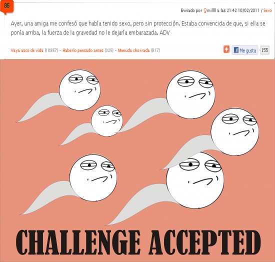 Challenge_accepted - Esperma
