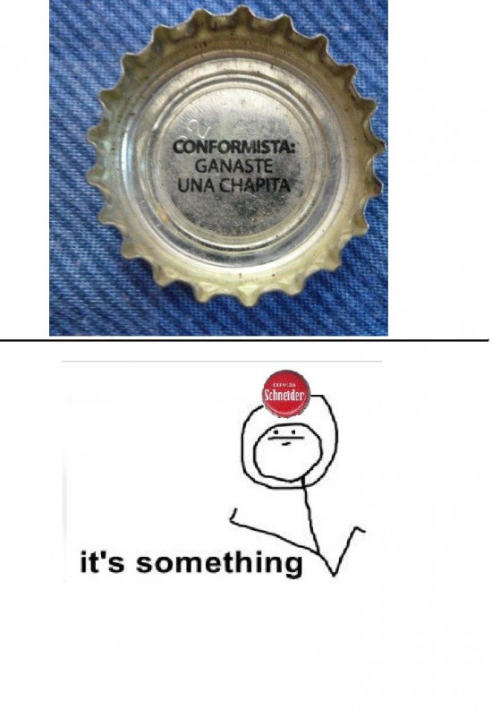 Its_something - Chapa de cerveza