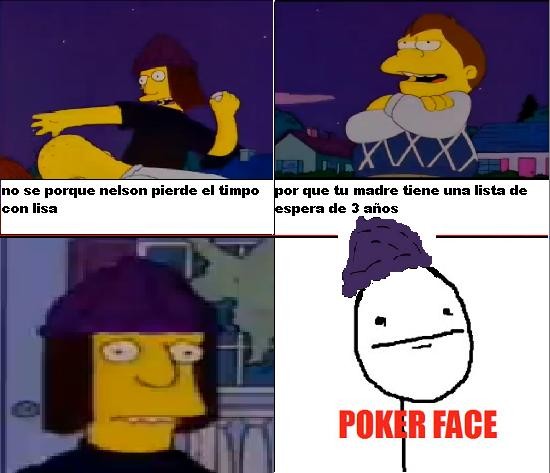 Pokerface - Jimbo poker face