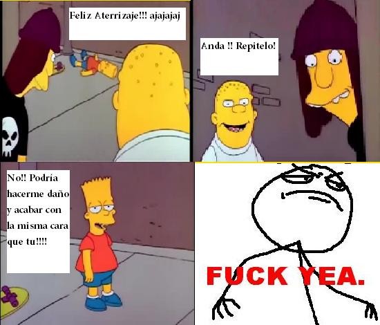 Bart,Fuck Yeah,Los Simpsons