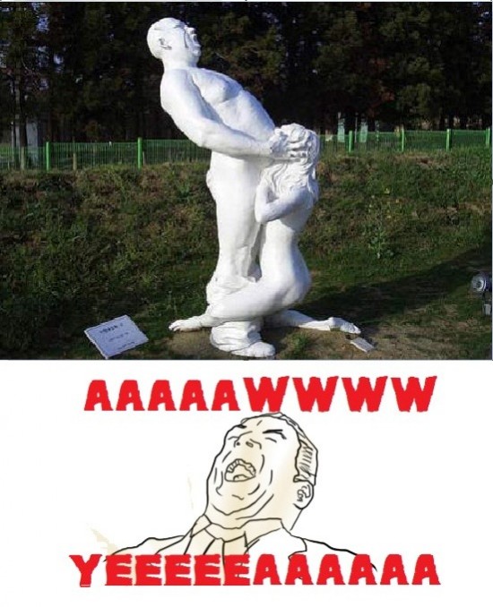aww yea,estatua