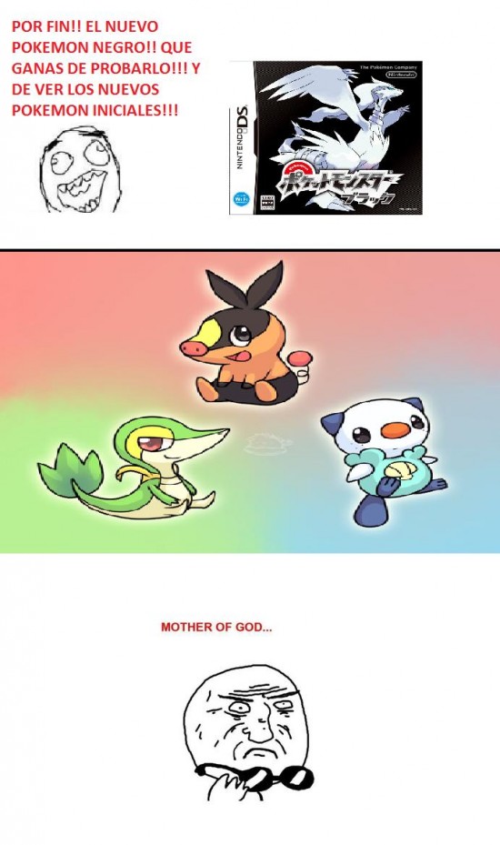 Mother_of_god - Pokemon iniciales de Blanco y Negro... 