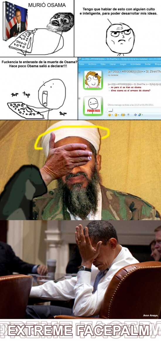 Otros - Osama/Obama Facepalm