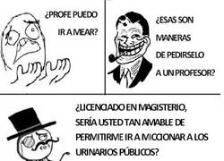 Enlace a Miccionar en los urinarios