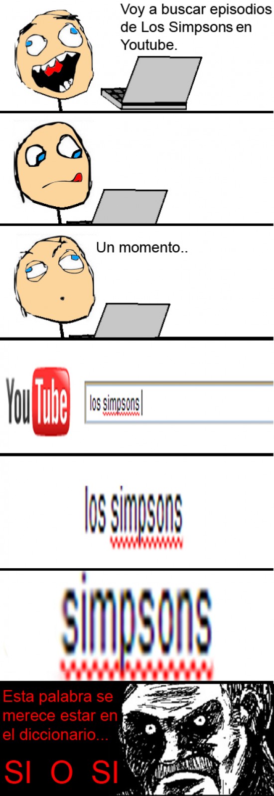 Los simpson,Odio,Youtube
