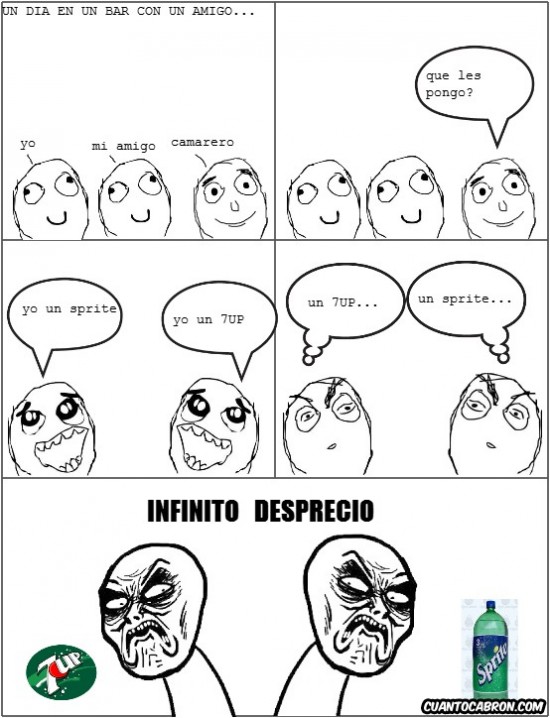 Infinito_desprecio - 7UP vs. Sprite