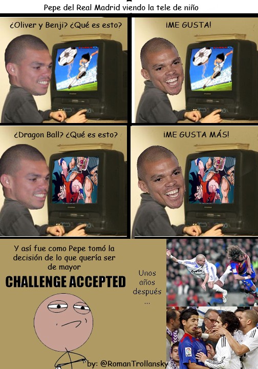 Challenge_accepted - La infancia de Pepe del Real Madrid