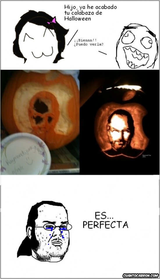 Don Steve Jobs,friki,halloween,hijo,madre