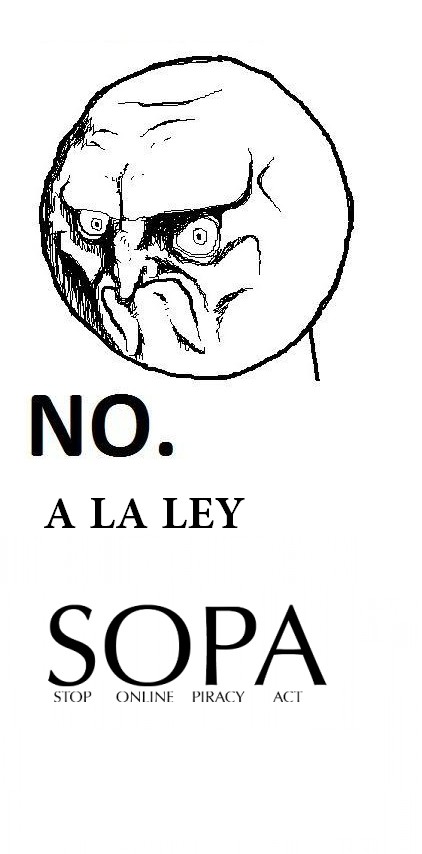 No - No a la ley SOPA