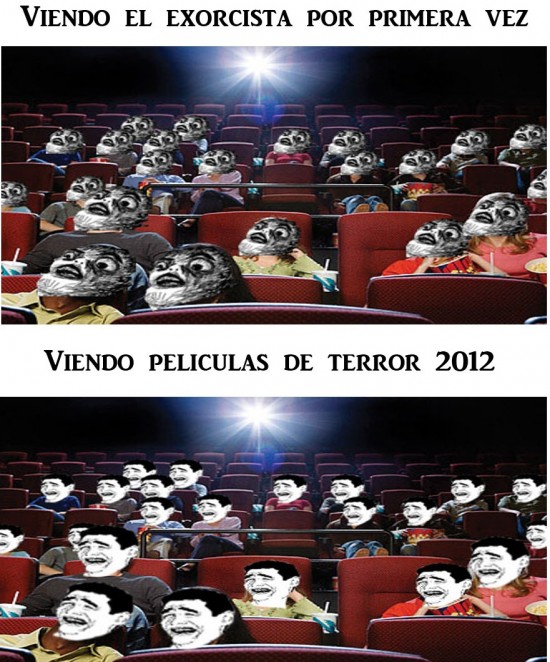 cine,miedo,películas,risa,terror
