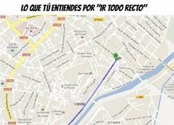 Enlace a ¿La línea recta es el camino más corto?