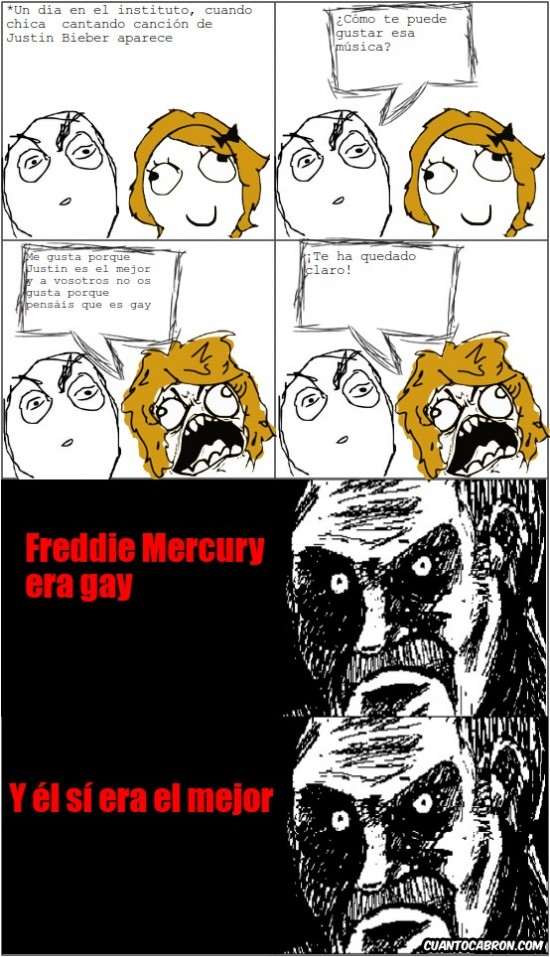 Freddie Mercury,justin bieber,Mirada fija
