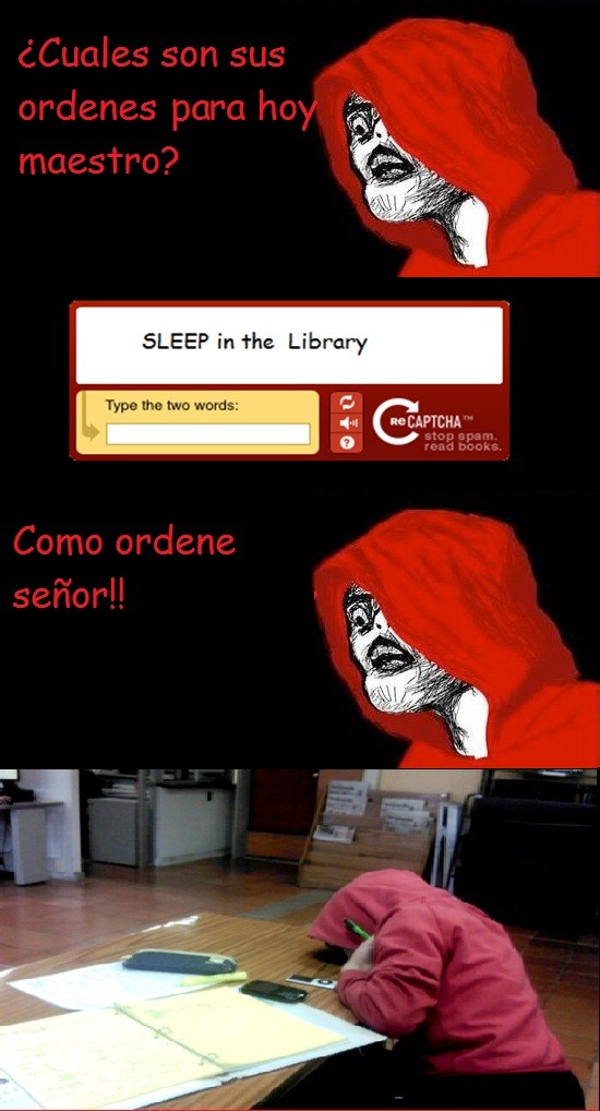 capa roja,Inglip,inglip vuelve,niña durmiendo,niña durmiendo en biblioteca