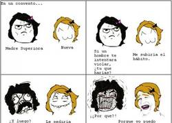 Enlace a La monja novata