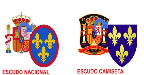 Selección española: ¿Qué significa el escudo que lleva la selección española  en la camiseta frente a Chipre?
