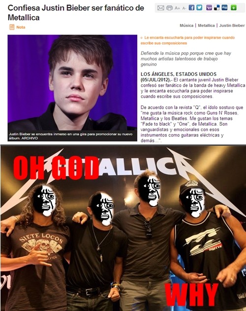 Oh_god_why - A Justin Bieber le gusta Metallica