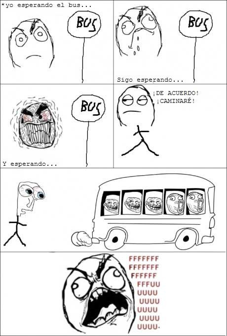 Ffffuuuuuuuuuu - Bus Troll