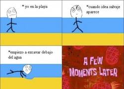 Enlace a Troleo en el mar