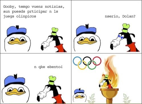 Otros - Dolan en los juegos olímpicos