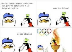 Enlace a Dolan en los juegos olímpicos