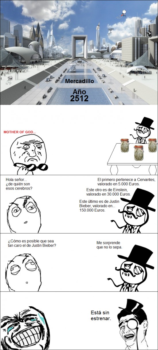 año,cerebros,chiste,feel like a sir,futuro,Justin bieber,mother of god,vendedor,yao ming
