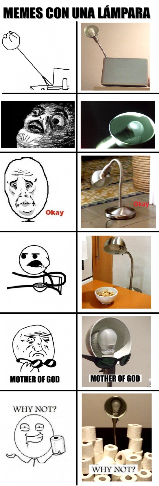cereal guy,lampara,mix,mother of god,okay,why not