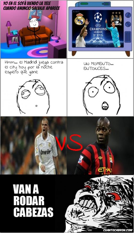Balotelli,cabezas,futbol,partido,Pepe,rodar,tele