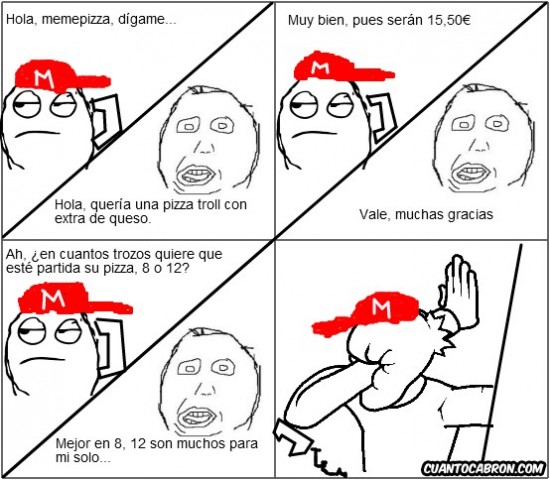 cortar,extreme,extreme facepalm,facepalm,herp derp,pizza,troll,trozos