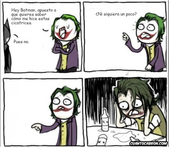 Otros - Las cicatrices del Joker