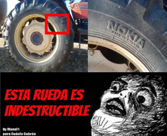 Indestructible,Nokia,Rueda,Tractor