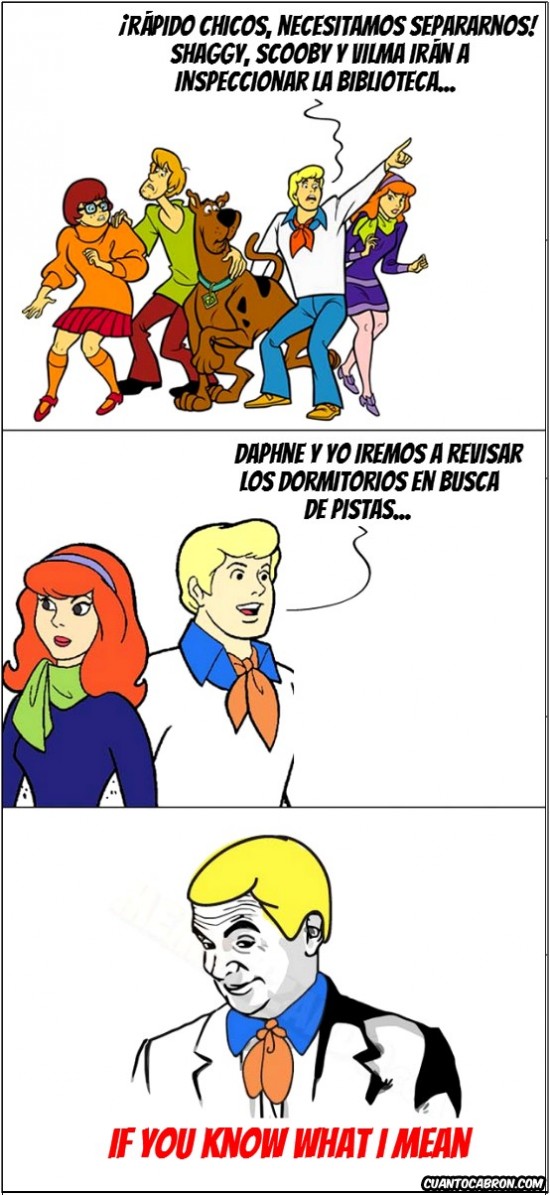 If you know what i mean,investigar,pistas,scooby doo,separarse