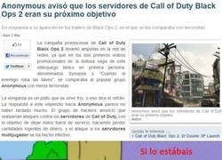 Enlace a Anonymous vs Activision