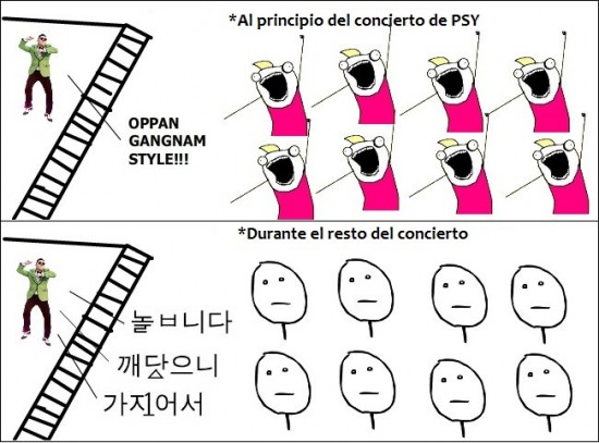 all the things,concierto,gangnam,gangnam style,oppa,poker face,psy,realidad