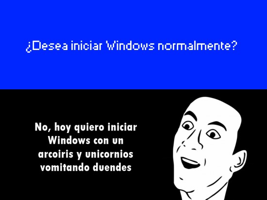 No_me_digas - Cada vez que Windows me pregunta ésto...