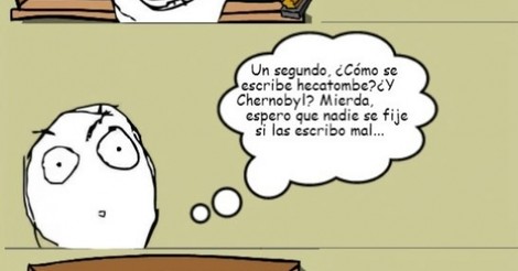 Cuánto cabrón / Ese incómodo momento en que te sientes observado