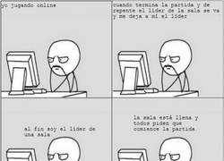 Enlace a ¡Por fin soy el líder de la sala!