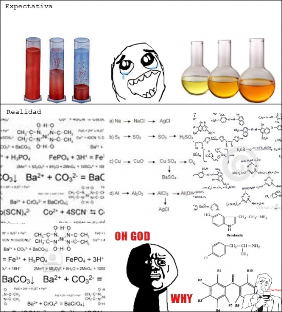 Oh_god_why - Cuando sueñas con estudiar química