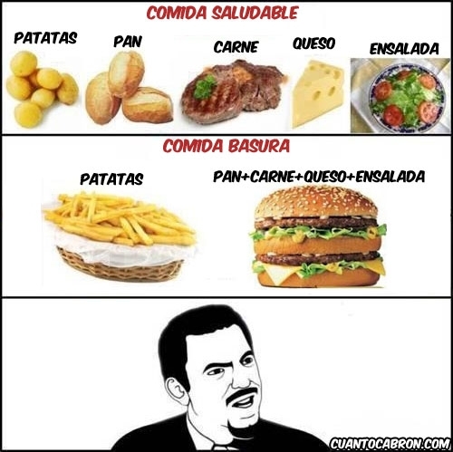 Are_you_serious - ¿Comida saludable?