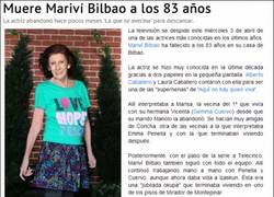 Enlace a Mariví Bilbao,una gran actriz...