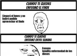 Enlace a Enfermedades según el día que las pilles