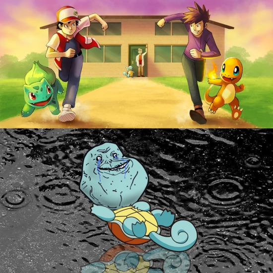 Forever_alone - La triste realidad del Pokémon que nadie elegía...