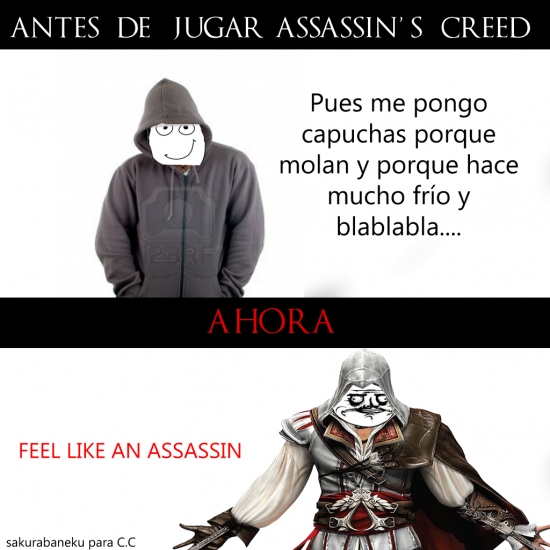AC,Assassin's Creed,capucha,Ezio Auditore,me gusta,sudaderas,videojuegos