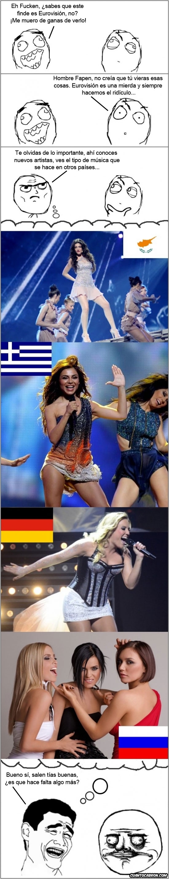 Mix - La verdadera razón por la que los tíos vemos Eurovisión