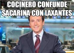 Enlace a Cocinero confunde sacarina con laxantes