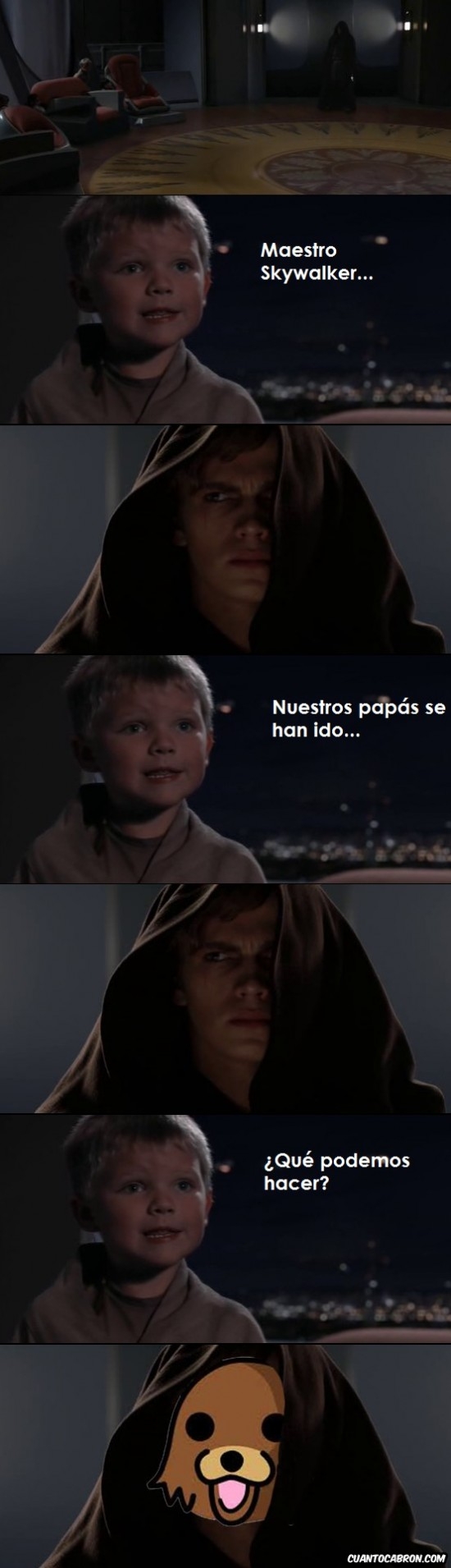 Otros - Anakin Skywalker mostrando su verdadero lado oscuro