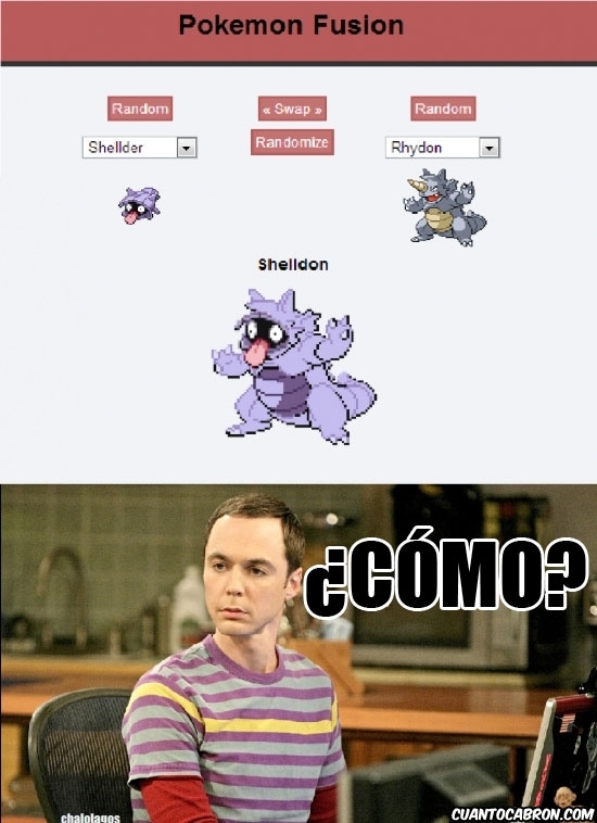 Lol - Si Sheldon fuese un Pokémon