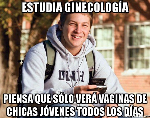 Universitario_primer_curso - Ginecología, no necesariamente una buena opción de estudios