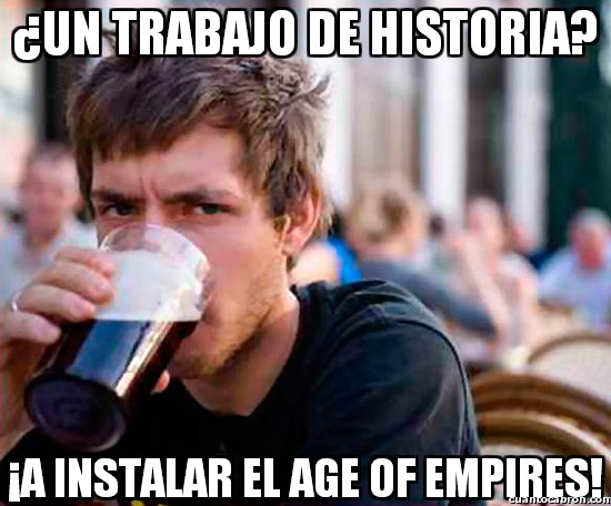 age of empires,historia,instalar,trabajo