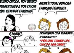 Enlace a Todos los tíos en alerta cuando llegan las nuevas Erasmus