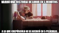 Enlace a La historia de amor de la película UP